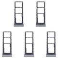 For Infinix Smart 8 India 5pcs SIM Card Tray + SIM Card Tray + Micro SD Card Tray, For Infinix Smart 8 India