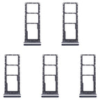 For Infinix Smart 8 HD 5pcs SIM Card Tray + SIM Card Tray + Micro SD Card Tray, For Infinix Smart 8 HD
