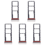 For Infinix Hot 40i X6528B 5pcs SIM Card Tray + SIM Card Tray + Micro SD Card Tray, For Infinix Hot 40i
