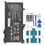 11.55V 61.6Wh 5150mAh Li-ion Battery For HP OMEN 15-bc011TX 15-bc012TX 15-bc013TX 15-AX015TX AX017TX TPN-Q173 HSTNN-UB7A 849910-850 TE03XL, For HP OMEN 15-bc011TX