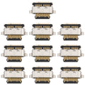 For Motorola Moto G60 / G60s 10pcs Charging Port Connector, For Motorola Moto G60 / G60s