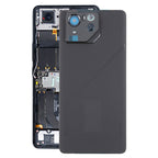 For Asus ROG Phone 8 Pro AI2401 AI2401_A Global Original Glass Battery Back Cover with Camera Frame, For Asus ROG Phone 8 Pro Global (Original,with Camera Frame)