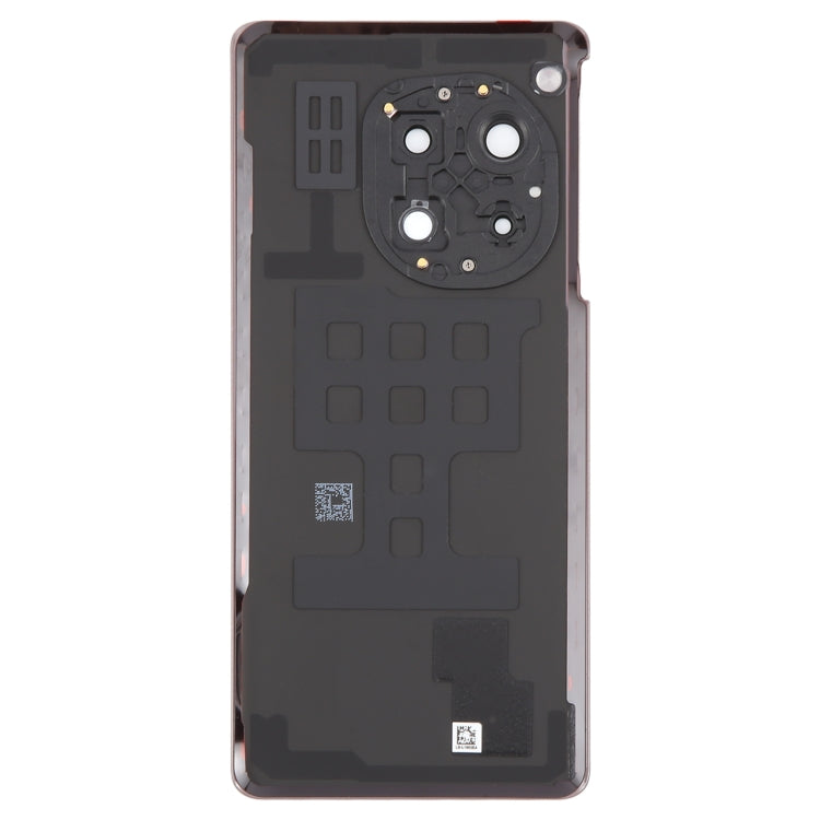 For OnePlus 12R Battery Back Cover with Camera Lens Cover, For OnePlus 12R(with Camera Lens Frame)