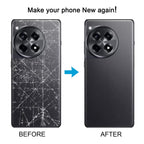 For OnePlus Ace 3 Battery Back Cover with Camera Lens Cover, For OnePlus Ace 3(with Camera Lens Frame)