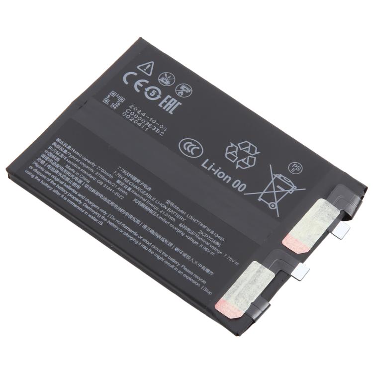 For ZTE Nubia Red Magic 9 Pro+ NX769J Li3927T89P8h613485 2700mAh Battery Replacement, For ZTE Nubia RedMagic 9 Pro+