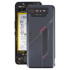 For Asus ROG Phone 6 AI2201-C AI2201-F Glass Battery Back Cover with NFC/Light Cable, For Asus ROG Phone 6(with NFC/Light Cable)