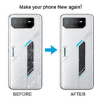 For Asus ROG Phone 6 AI2201-C AI2201-F Glass Battery Back Cover with NFC/Light Cable, For Asus ROG Phone 6(with NFC/Light Cable)
