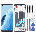 Original AMOLED LCD Screen For OPPO Reno7 SE 5G Digitizer Full Assembly with Frame, For OPPO Reno7 SE 5G