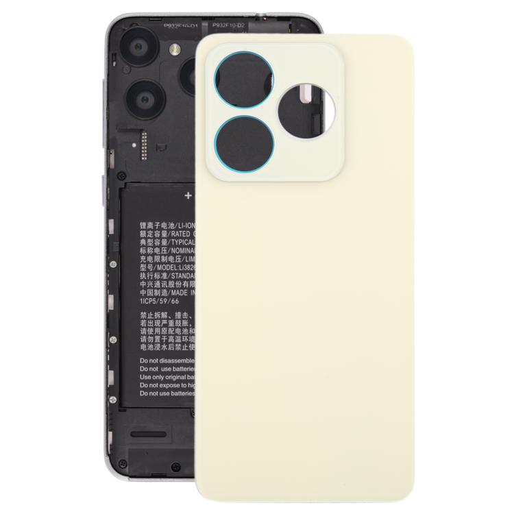 For ZTE Blade V60 Design Z2350 Glass Battery Back Cover with Adhesive, For ZTE Blade V60 Design