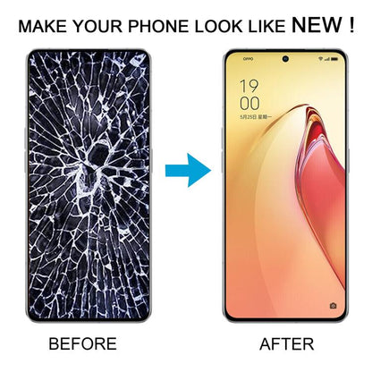 For OPPO Reno8 Pro 5G CPH2357 Original AMOLED Material LCD Screen with Digitizer Full Assembly, For OPPO Reno8 Pro 5G(Original)