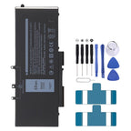 7.6V 68Wh GJKNX Li-ion Battery For Dell Latitude 15 5591 5280 5290 5480 5490 5580 5590 3520 3530 M3520 M3530 P27S, 7.6V 68Wh GJKNX