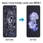For Tecno Phantom V Flip Original Foldable LTPO AMOLED Material LCD Screen with Digitizer Full Assembly, For Tecno Phantom V Flip(Original)