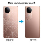 For vivo V40e Battery Back Cover with Camera Lens Cover, For vivo V40e