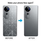For vivo V40 Pro Battery Back Cover with Camera Lens Cover, For vivo V40 Pro