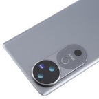 For vivo V40 Battery Back Cover with Camera Lens Cover, For vivo V40