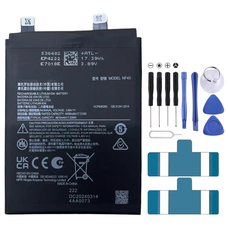 For Motorola Edge 30 Ultra 4610mAh NF45 Battery Replacement, For Motorola Edge 30 Ultra