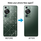 For Huawei P60 Battery Back Cover with Camera Lens Cover, For Huawei P60(with Camera Lens)
