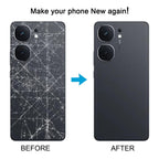 For vivo iQOO Neo9 Pro Battery Back Cover with Camera Lens Cover, For vivo iQOO Neo9 Pro