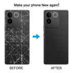 For vivo S17e Battery Back Cover with Camera Lens Cover, For vivo S17e