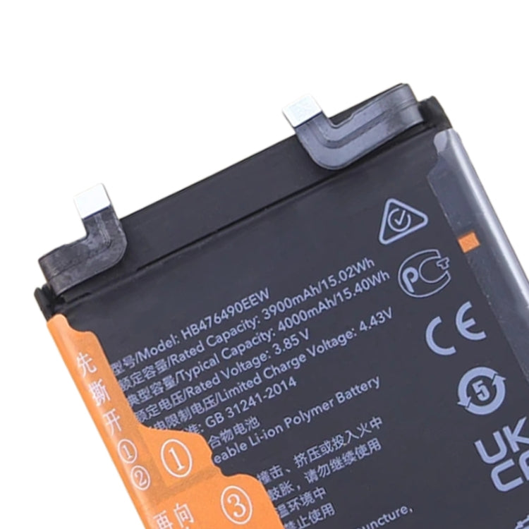 4000mAh Battery Replacement For Huawei Nova 9 Pro / Honor 50 Pro RNA-AN00 HB476490EEW, For Huawei Nova 9 Pro / Honor 50 Pro
