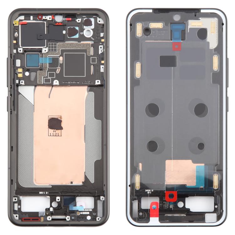For Xiaomi 15 Original Middle Frame Bezel Plate, For Xiaomi 15(Original), For Xiaomi 15(Original,Frosted silver)