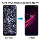 For T-Mobile REVVL V+ 5G LCD Screen Digitizer Full Assembly with Frame, For T-Mobile REVVL V+ 5G(with Frame)
