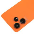 For Boost Celero 5G 2024 Glass Battery Back Cover, For Boost Celero 5G 2024 (Orange)