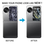 Original LCD Secondary Screen with Digitizer Full Assembly, For OPPO Find N3 Flip (Original LCD Secondary)