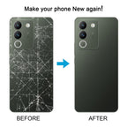 For vivo V29e Back Cover with Camera Lens Cover, For vivo V29e