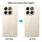 For ZTE Axon 70 Glass Battery Back Cover with Adhesive, For ZTE Blade V70 / Axon 70 (Glass Material)