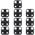 10 PCS Back Camera Lens for Xiaomi Redmi Note 9 / Redmi 10X 4G, For Xiaomi Redmi Note 9