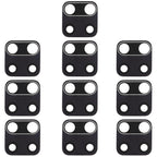 10 PCS Back Camera Lens for Xiaomi Redmi Note 9 / Redmi 10X 4G, For Xiaomi Redmi Note 9