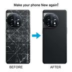 For OnePlus 11 Back Cover with Camera Lens Cover, For OnePlus 11