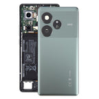 For Realme GT 6 Global Original Back Cover with Camera Lens Cover, For Realme GT 6(Original)