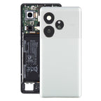 For Realme GT 6 Global Original Back Cover with Camera Lens Cover, For Realme GT 6 Global(Original with Camera Cover), For Realme GT 6(Original)