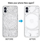 For Nothing Phone 1 A063 Glass Battery Back Cover, For Nothing Phone 1