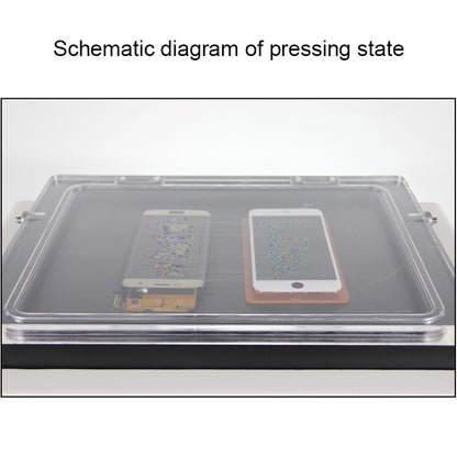 TBK-408A 15 inch Mobile Phone LCD Automatic Laminating Machine Transparent Cover and Autoclave Bubble Remover, TBK-408A