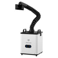TBK618 220V Soldering Fume Extractor Industrial Soldering Iron Fume Laser Marking Fume Extractor Mobile Purifying Smoke Apparatus, TBK-618