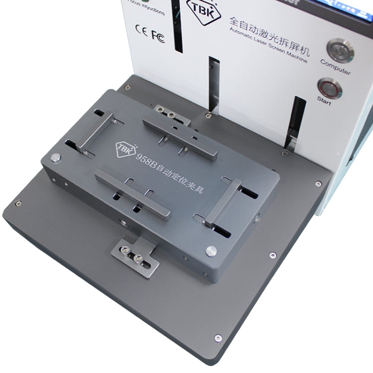 TBK-958A 220V Automatic Laser Cutting Machine Back Glass Remover Laser Separating Engraving Marking Machine, TBK-958A