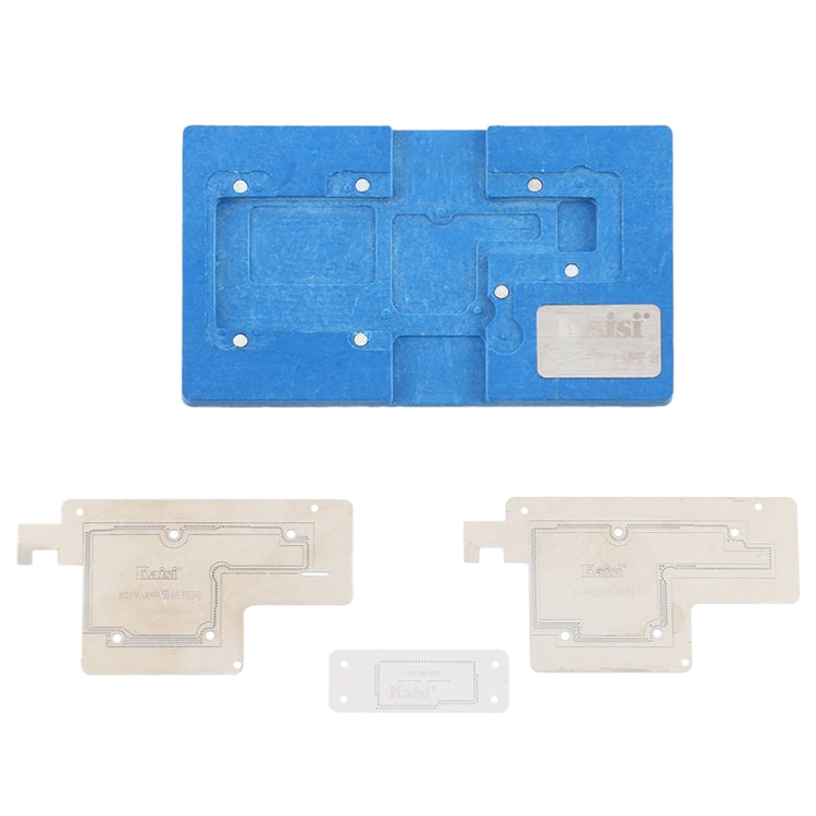 Kaisi Mainboard Middle Layer Board BGA Reballing Stencil Plant Tin Platform for iPhone X / XS / XS Max, Kaisi Stencil Plant for iPhone X Series