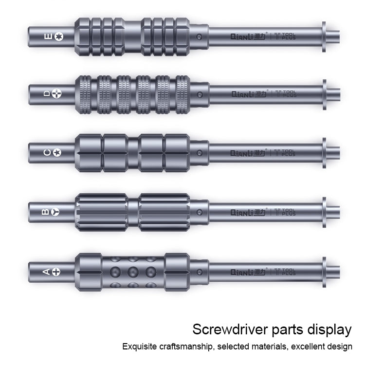 Qianli i-Thor S2 Precision 3D Texture Hollow Cross Tip Middle Bezel Screwdriver, Qianli i-Thor Hollow Cross Tip