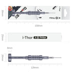 Qianli i-Thor S2 Precision 3D Texture Hollow Cross Tip Middle Bezel Screwdriver, Qianli i-Thor Hollow Cross Tip