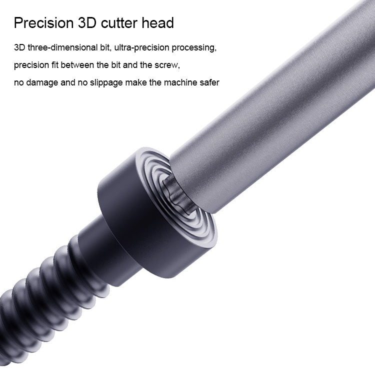 Qianli i-Thor S2 Precision 3D Texture Hollow Cross Tip Middle Bezel Screwdriver, Qianli i-Thor Hollow Cross Tip