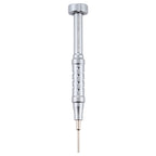 XL-655 3D Non-slip Hollow Cross Tip Middle Bezel 2.5 Screwdriver, XL-655 Middle Bezel 2.5