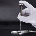 XL-655 3D Non-slip Hollow Cross Tip Middle Bezel 2.5 Screwdriver, XL-655 Middle Bezel 2.5