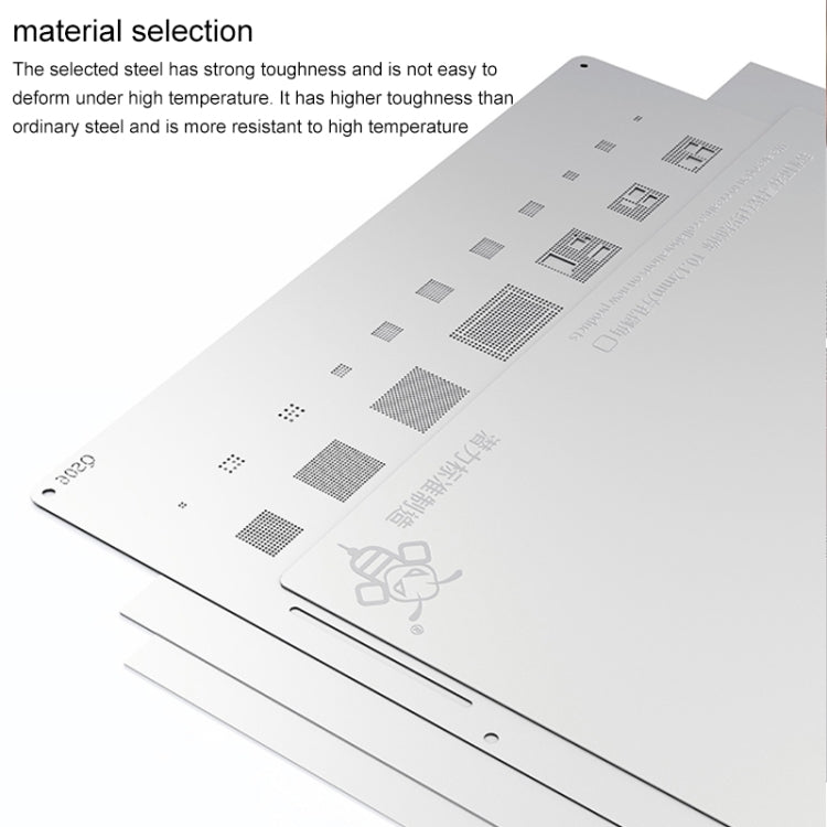 Qianli QS04 Bumblebee Stencils BGA Reballing Planting Tin Plate For iPhone X/8/8 Plus, For iPhone X/8/8 Plus