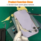 XHZC-125 360 Degrees Rotating Multifunction PCB Fixture Mainboard Repair Holder + 4 in 1 Metal Crowbar Set, PCB Fixture+Crowbar
