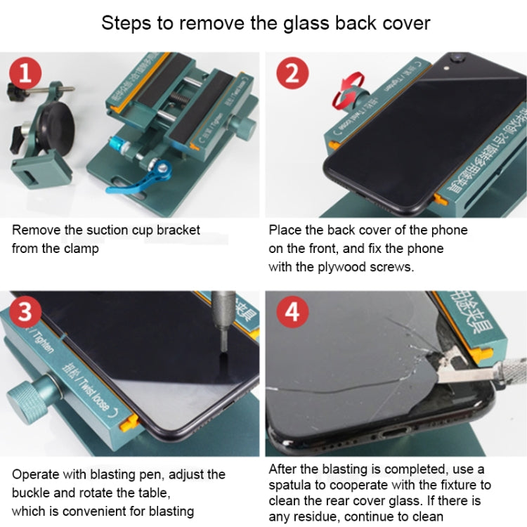 2 in 1 360 Rotating LCD Screen Rear Cover Separator, 2 in 1