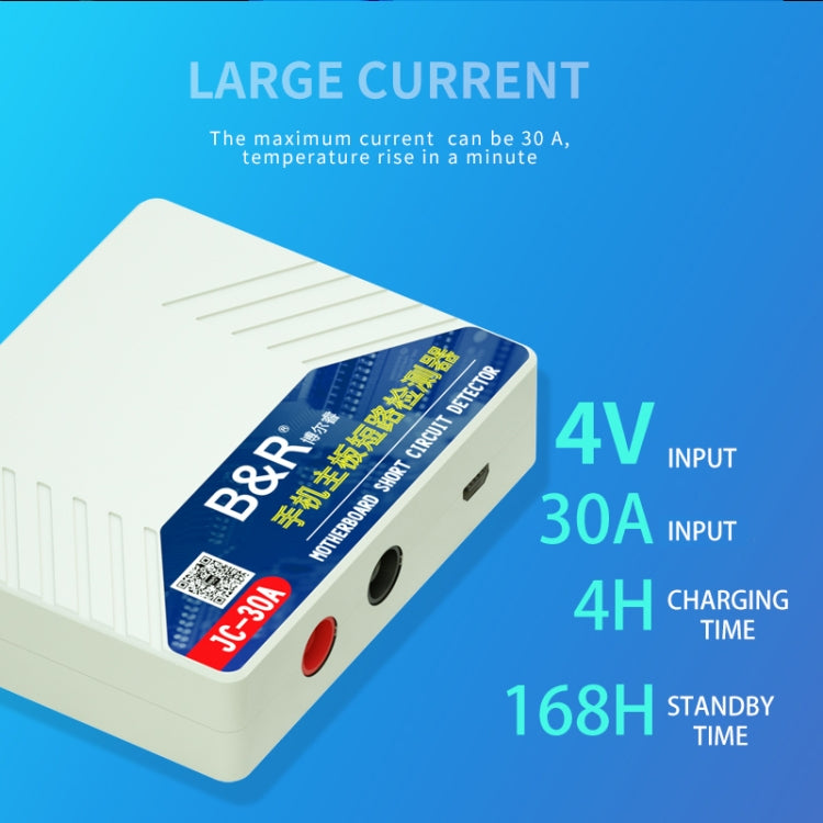 B&R JC-30A Super Current Mobile Phone Motherboard Short-Circuit Detector Repairer Tool, B&R JC-30A