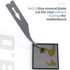 18 Kinds 3 in 1 CPU IC Glue Remove Handmade Knife, MA:3.0, MA:3.0